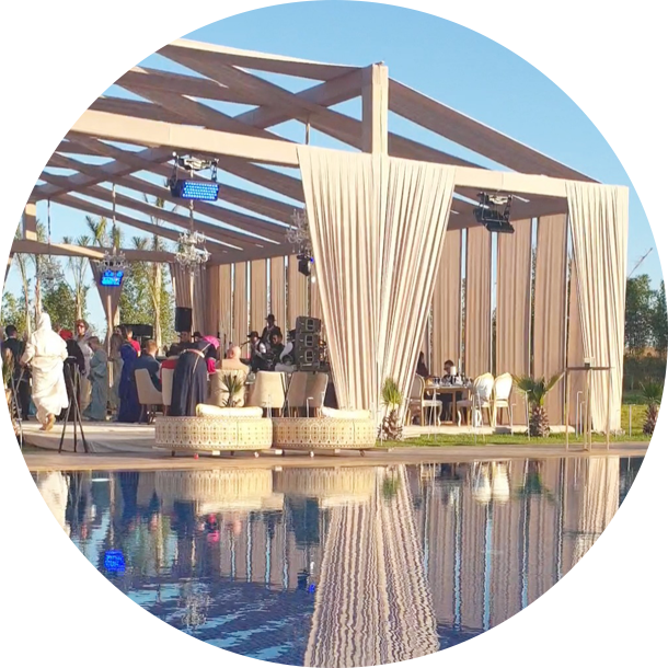 Villa pour événements à Rabat
